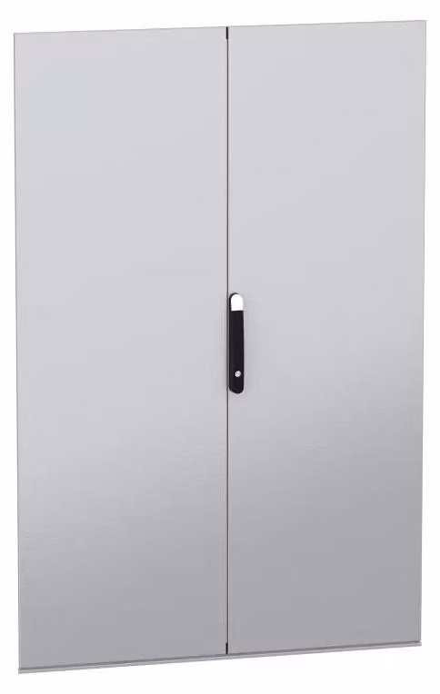 Schneider Electric Porte semplici, PanelSeT SFN, Spacial SM, per armadi elettrici H 1800 mm L 1200 mm, set da 2 pezzi NSYSFND18122D