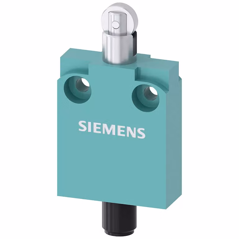 Interruttore di posizione Siemens, in versione compatta da 40 mm di larghezza, con connettore M12 3SE54230CD201EB1