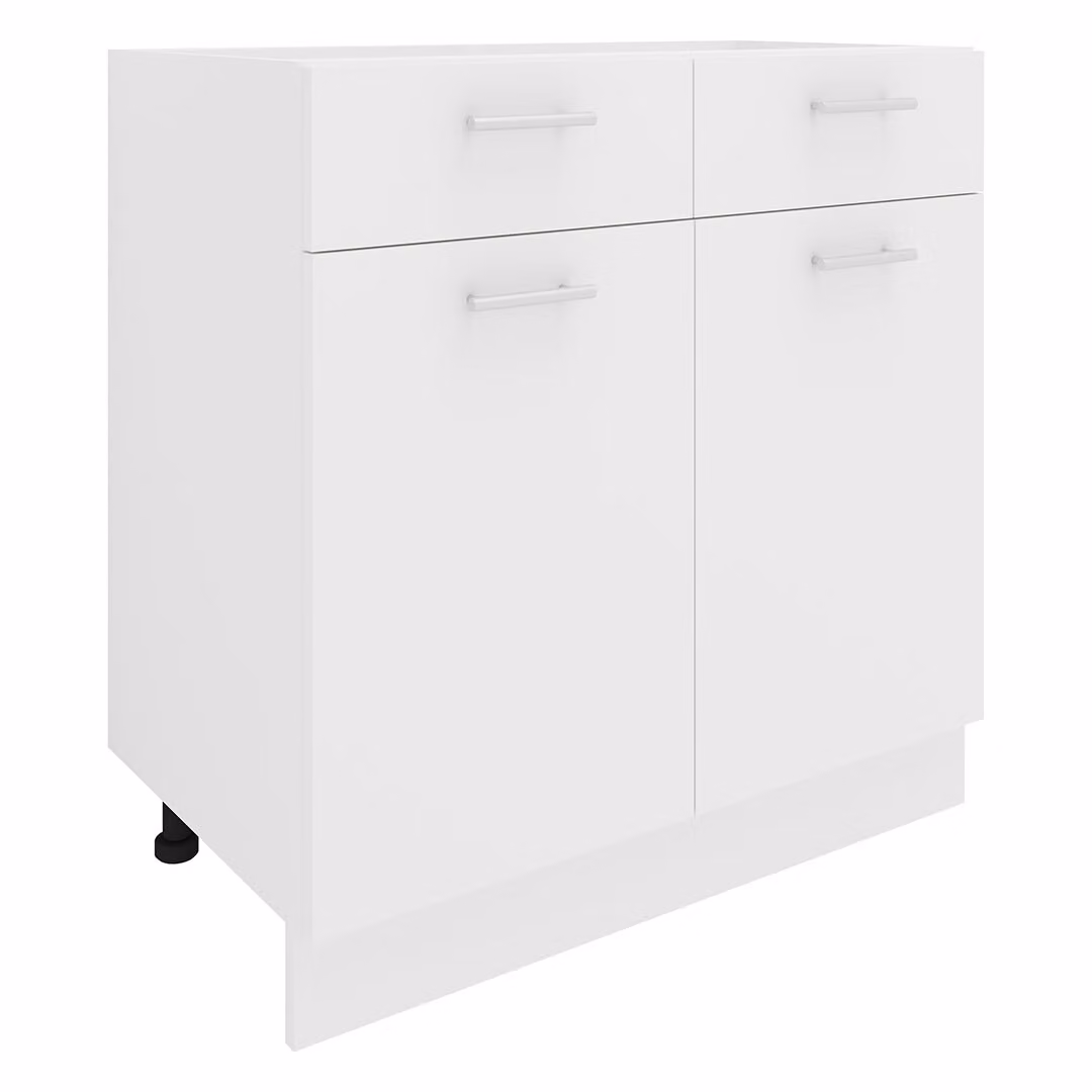 Armadio da cucina | Dimensioni ca. H. 82 x W. 80 x. T. 46 cm | Armadio con cassetto | Mobili da cucina – Esilo