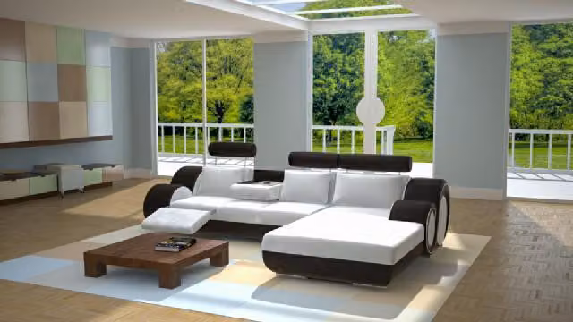 Designer Garnitur Wohnlandschaft Eckcouch + USB,Sofa Polster Ledersofa Sofas