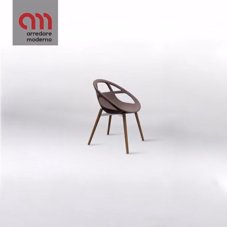 Poltroncina Lola Casprini Steel Wood
