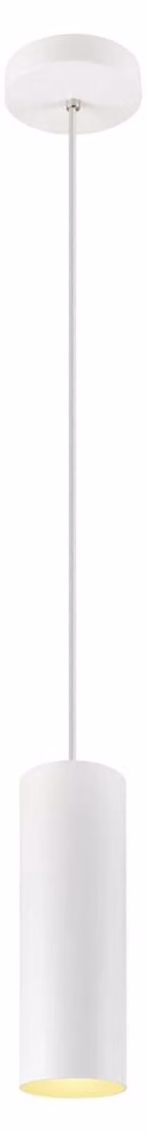 SLV ENOLA, lampada a sospensione, lunghezza sospensione 150cm, E27, 1x max. 50W, bianco opaco 1008133