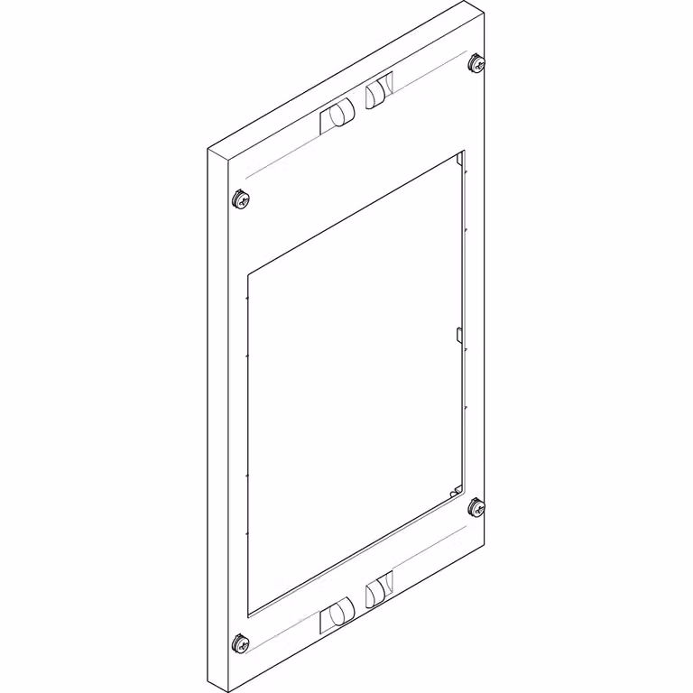 Piastra di copertura ABN 250x450 mm 1FB/3RE_NH2 per sezionatore NH2 EBM 70 mm FAT13722N