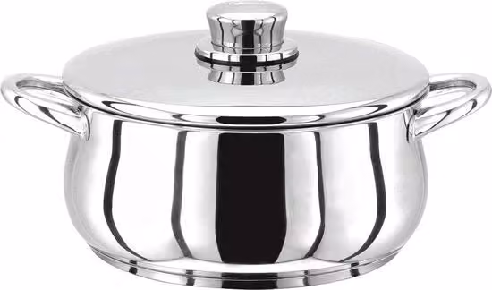 Pentola in Acciaio Inossidabile 24 cm - Ideale per la Tua Cucina