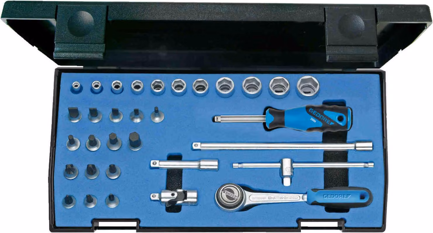 Set di chiavi a bussola da 1/4" - 32 pezzi - 20 IMU-3 Gedore | 4010886617410