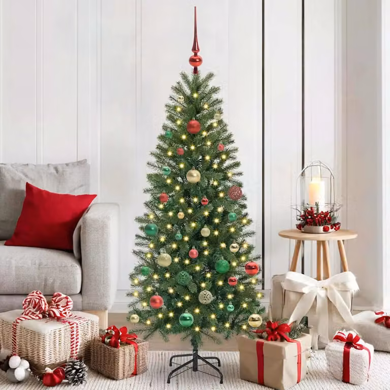 Albero di Natale artificiale da tavolo vidaXL Verde 75 cm in PE e PVC