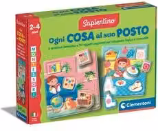 Gioco educativo Montessori Ogni cosa al suo posto Clementoni multicolore per bambini dai 2 ai 4 anni