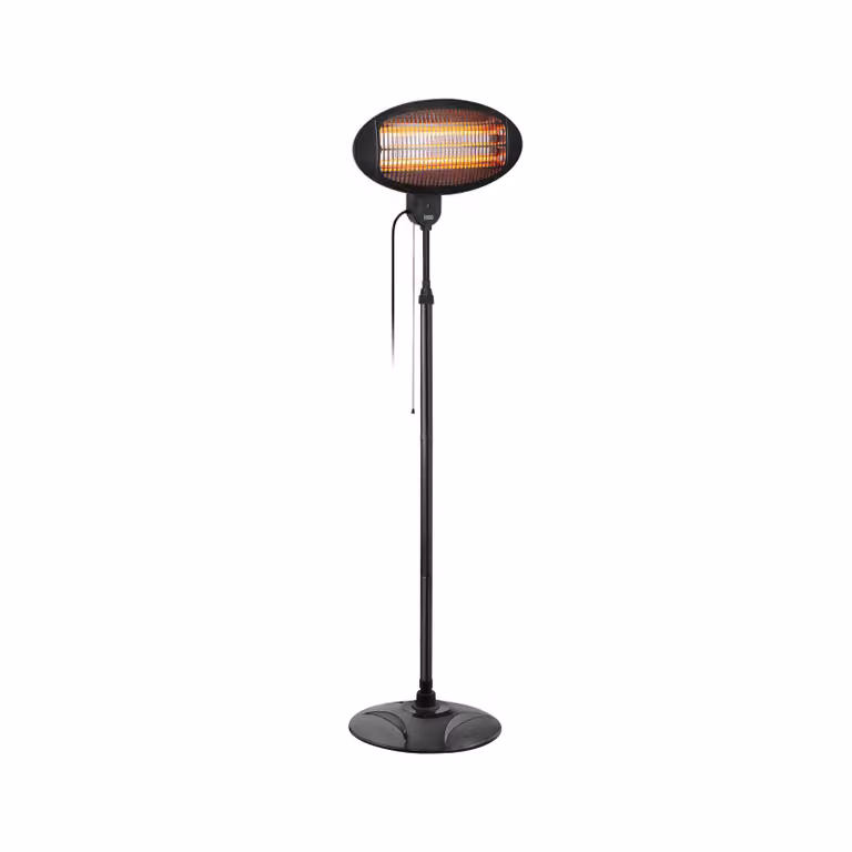 Teesa TSA8050 Riscaldatore elettrico da terrazza su supporto 2000 W