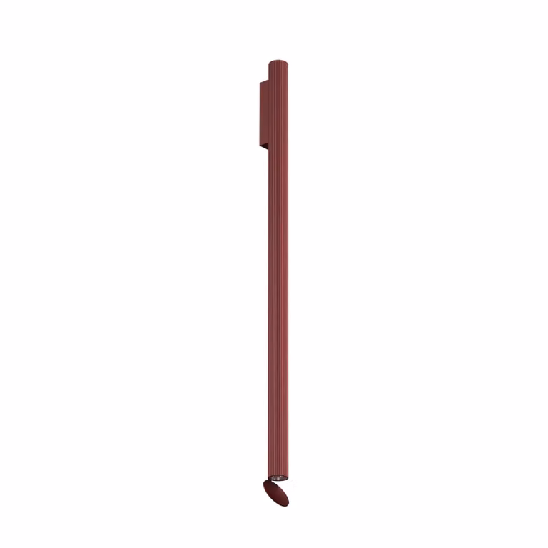Flos - Flauta H1000 Riga - Lampada da parete o soffitto - Rosso Rubino