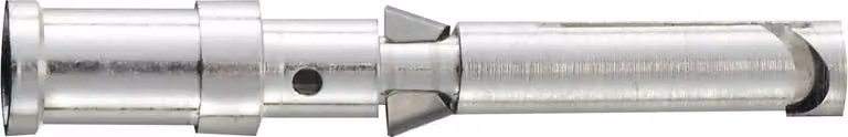 HARTING D-Goldtec Contatto a crimpare Presa (F) 0,75 mm² AWG18 oro, 1 pezzo Materiale lega di rame - 1 pezzo