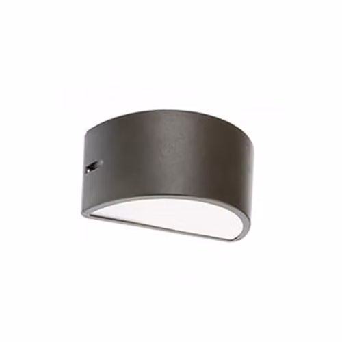 Applique Umbe Chiusa Grigio