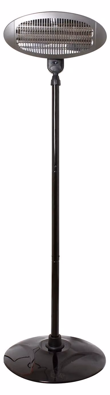 H+H IPX4 BS 55 G Radiatore al quarzo con tre resistenze, 2000 W