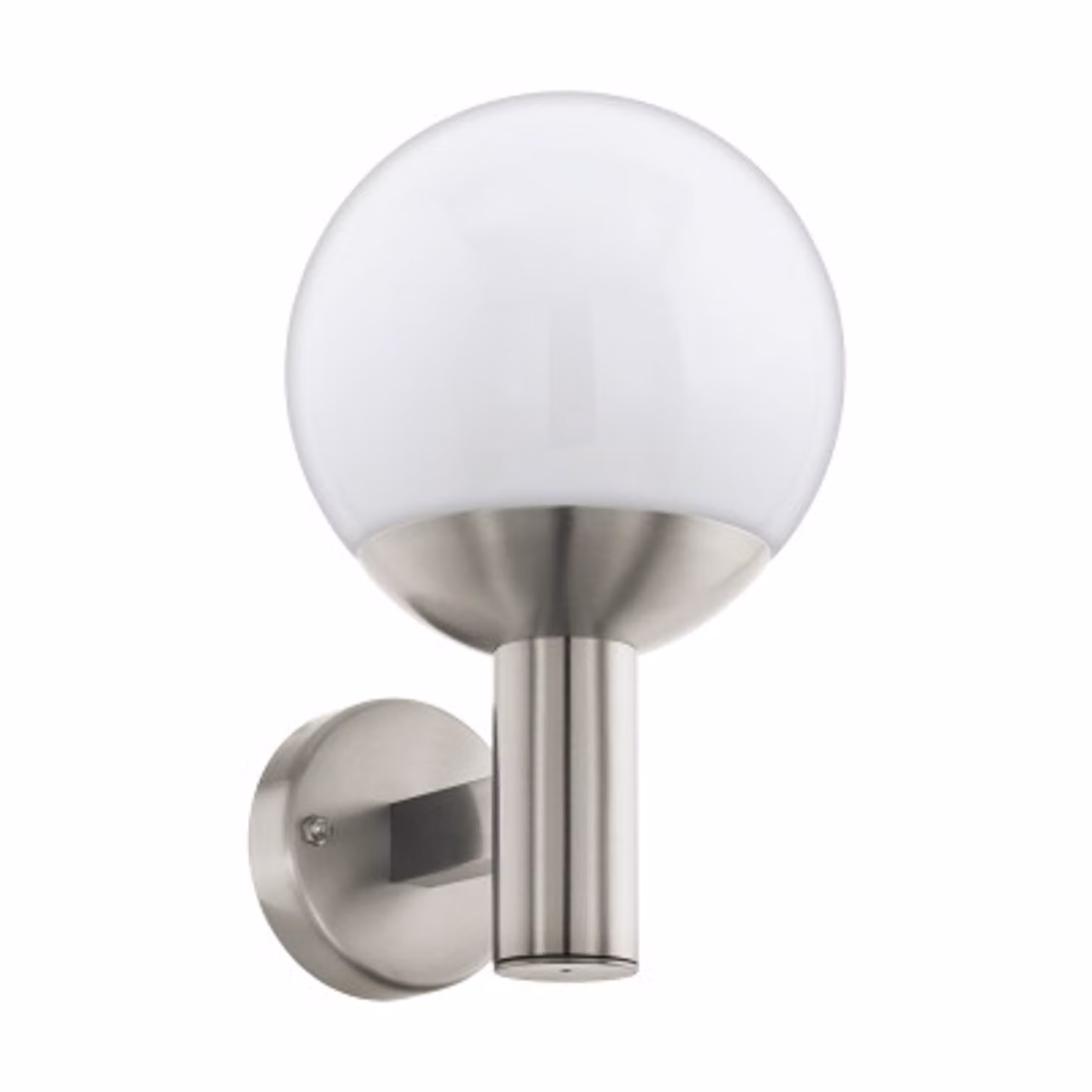 Lampada da parete a LED per esterni, Smart Home, acciaio inox, H 31,5 cm