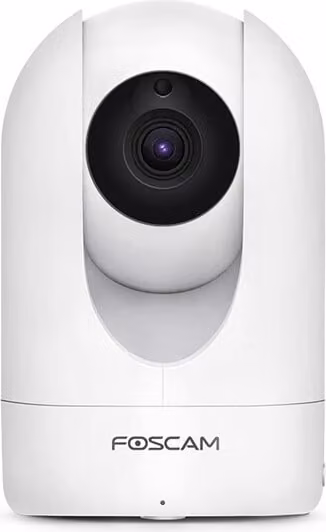 Foscam R4M, telecamera di sicurezza IP, per interni, wireless, CE, FCC, da tavolo/da banco, bianca