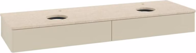 Mobiletto V&B senza struttura frontale, con illuminazione Antao 160x50cm, HL, WBP botti., si Gr m Lac