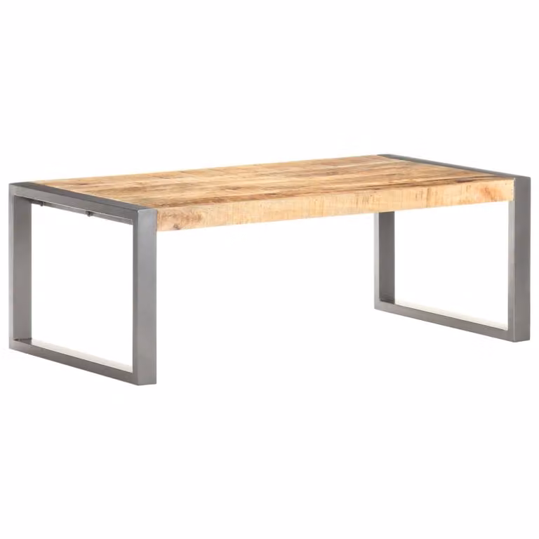Maison Exclusive - Tavolino 110x60x40 cm in legno di mango grezzo