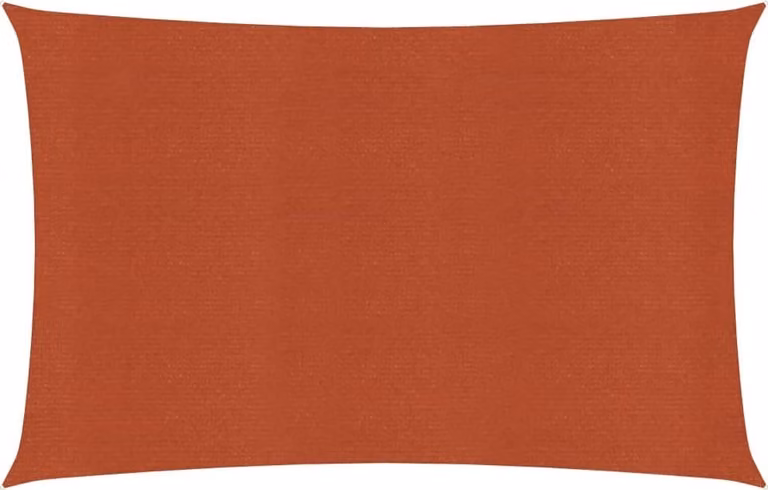 Tenda da sole 160 g/m² rosso terracotta 2x4 m HDPE