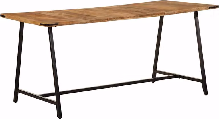 Maison Exclusive - Tavolo da pranzo 160x80x75 cm in legno massello di mango