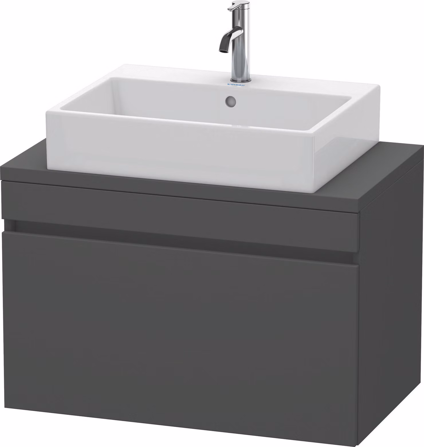 Duravit DuraStyle meuble sous-lavabo pour console compacte, 1 tiroir, 800mm, DS530204949, DS530204949