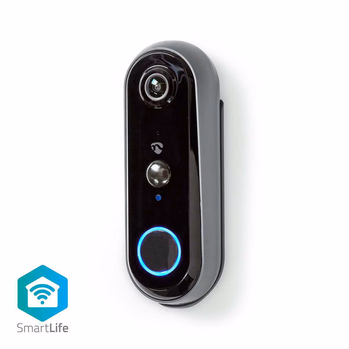 NEDIS Video-Türsprechanlage WLAN Batt And/iOS FHD IP54 Bewegungss WIFICDP20GY