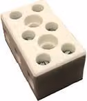 KS 3x10mm - morsettiera in Vetroceramica 3x10mm