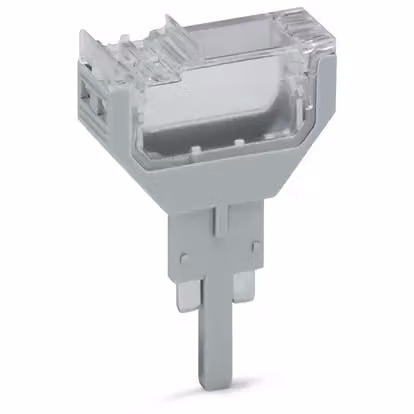 Connettore vuoto WAGO; larghezza 10,4 mm; a 2 poli; grigio 2002-810