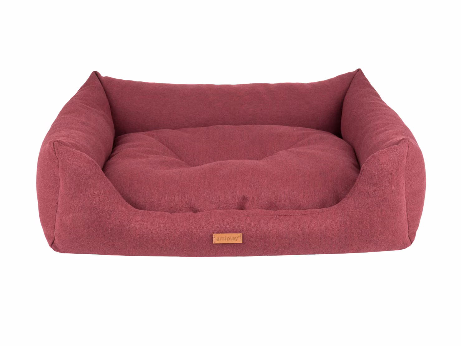 Cuccia per cani MONTEGO SOFA bordeaux taglia S, M, L Taglia: L - 78x64x19 cm