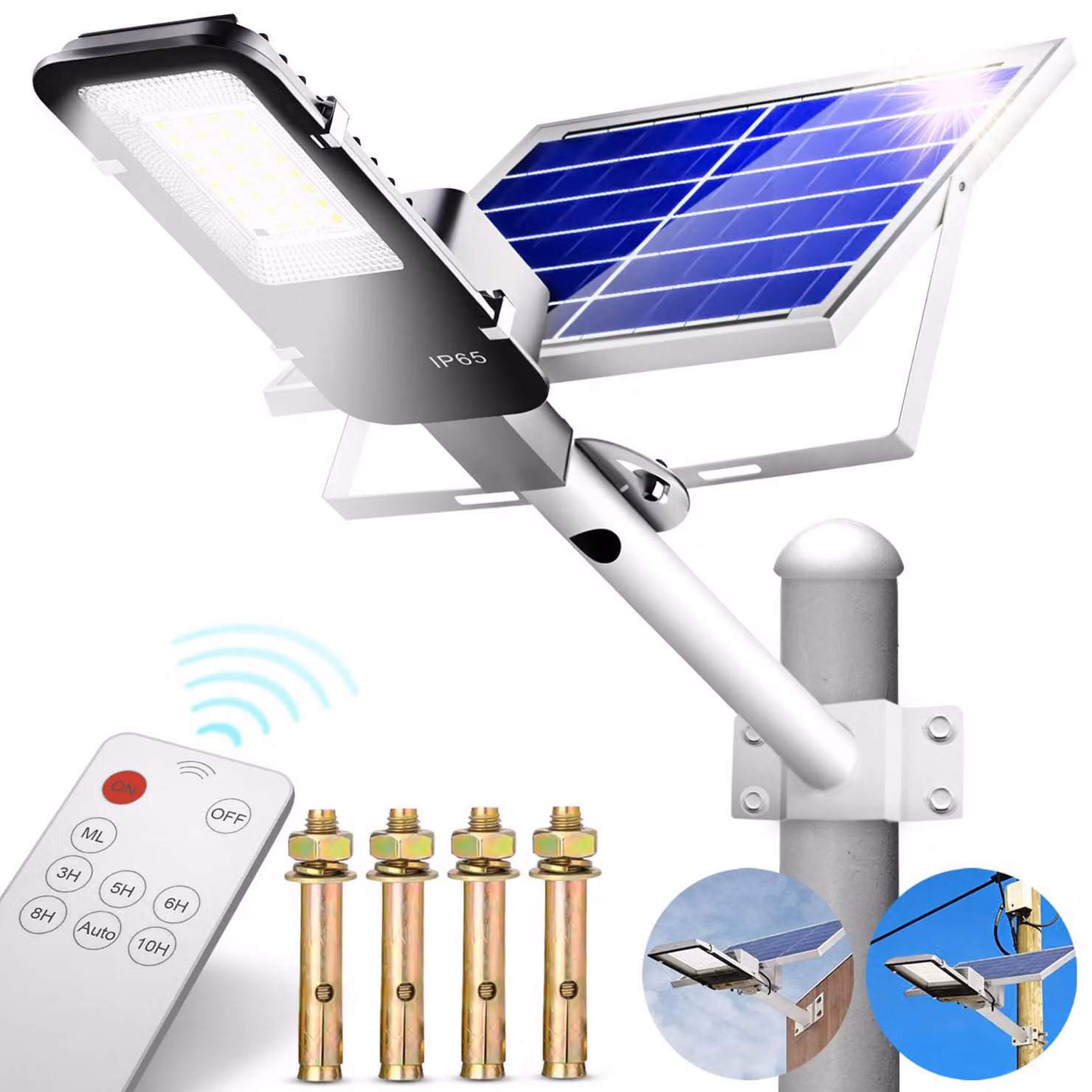 Lampada solare esterna Heckermann BK-05