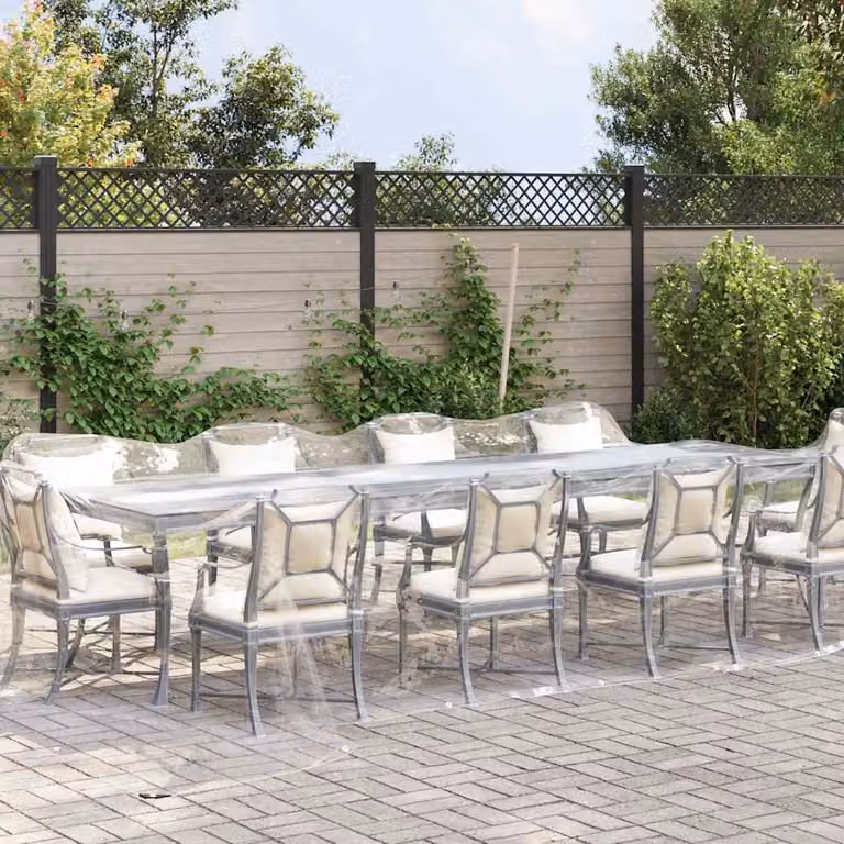 Telone Trasparente con Occhielli 4x8 m in PVC