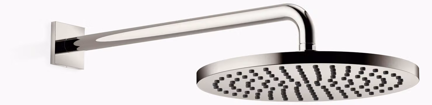 Douche de pluie Dornbracht avec fixation murale, saillie 450mm, Ø 300mm, 28679670-08, 28679670-08