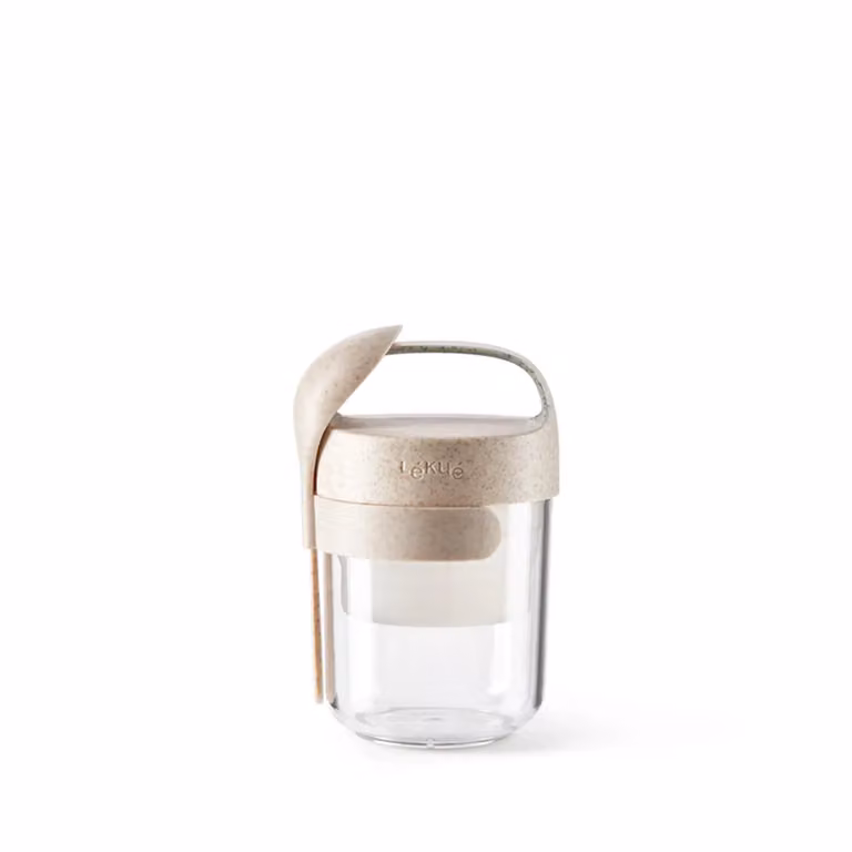 Lunchbox piccolo con cucchiaio To-Go Organic Collection, cm 9x15