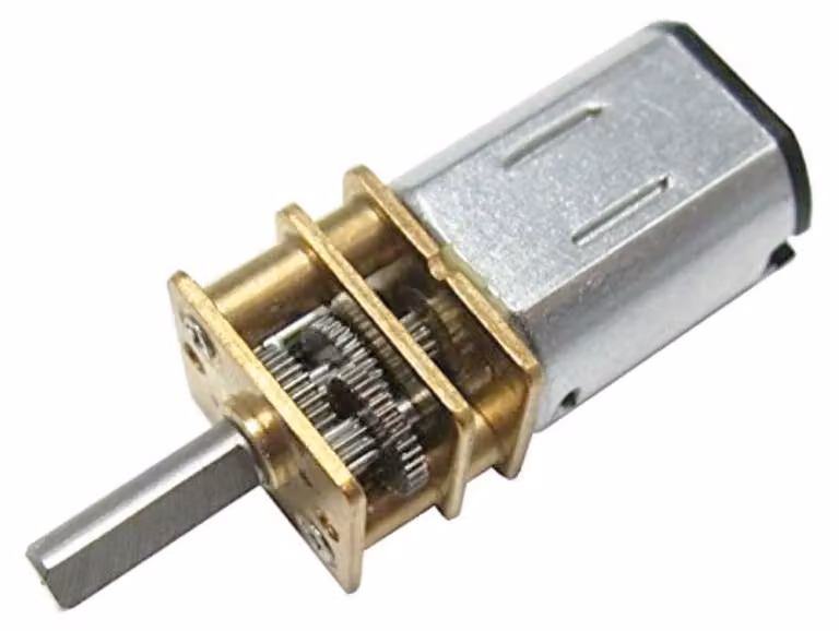 Motore a corrente continua N20 con riduttore, 3V, 400 giri/min, albero di uscita di 10 mm