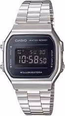 Orologio Casio Vintage Iconic Silver e Black A168WEM 1EF