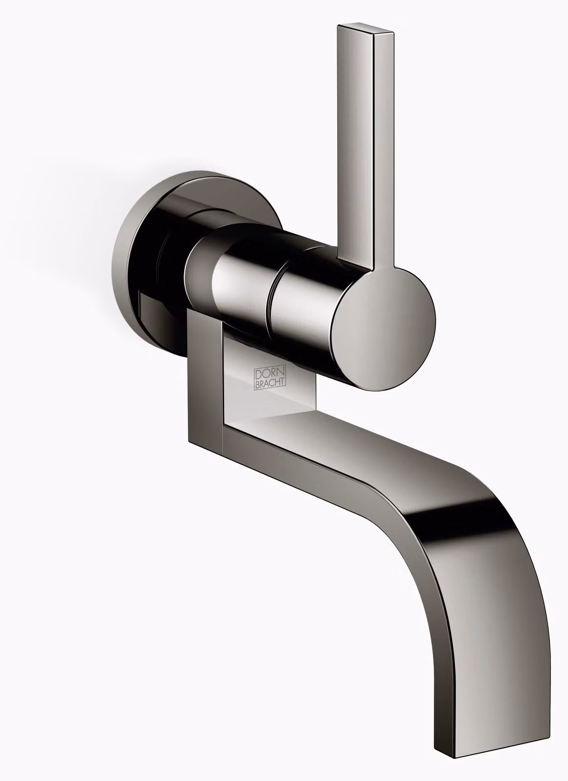 Dornbracht MEM Mitigeur monocommandé mural pour lavabos sans vidage, saillie 185mm, 36805782-19, 36805782-19