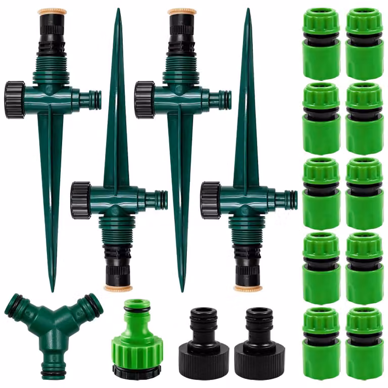 Set di 18 irrigatori per giardino – Accessori per l'irrigazione di prati e giardini