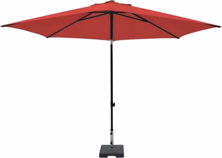 Ombrellone Madison mykanos loppelt circa 250 cm rosso
