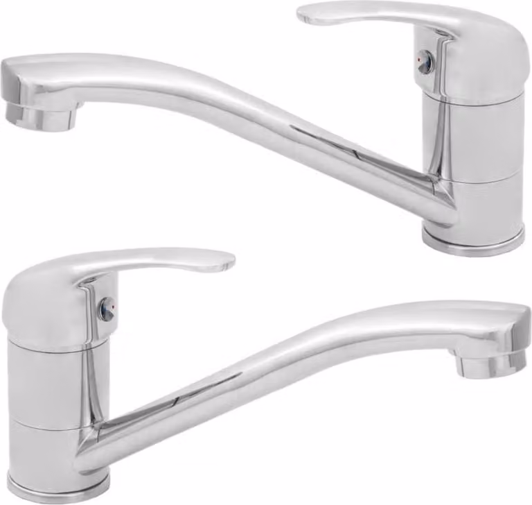 Miscelatore per lavabo Invena MITRIS cromo