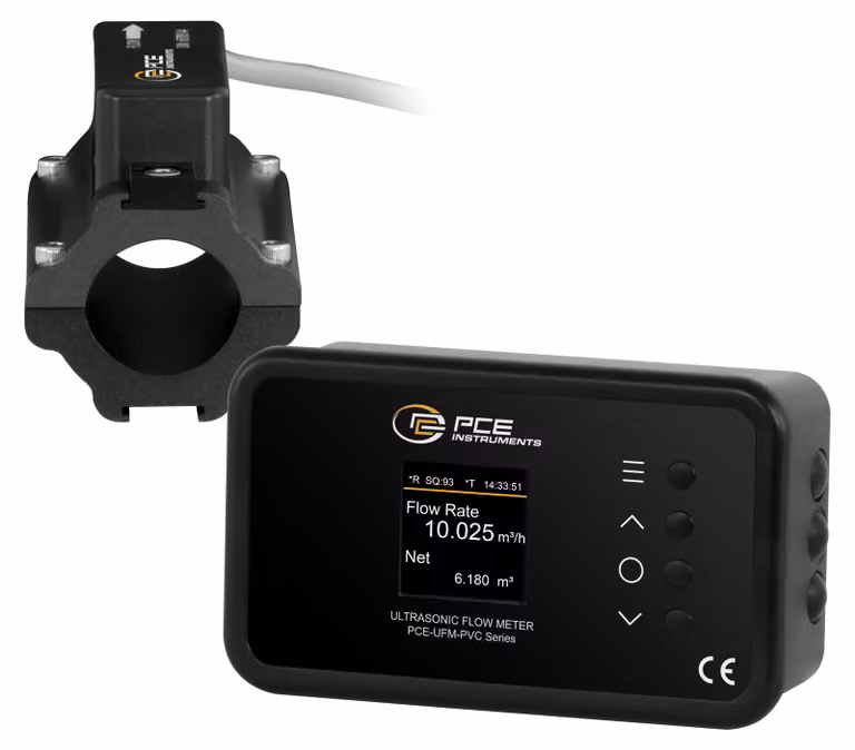 PCE Instruments: Misuratore di portata da incasso PCE-UFM 25PVC