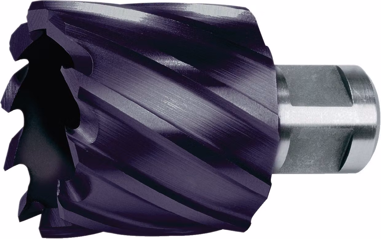 Carotatrice Ruko diametro 38 mm HSS-TiAlN lunghezza 30 mm Weldon - 108238F