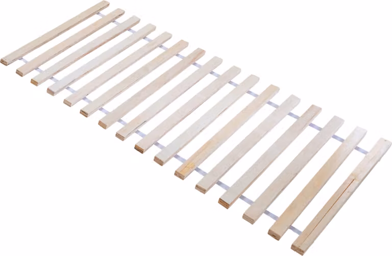 Rete a doghe robusta per letti Montessori a terra 70 x 140 cm - Rete a doghe in legno naturale non trattato -