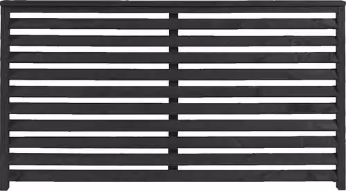 Vorgartenzaun PLUS Kyoto 160 x 90 cm RAL 9005 schwarz