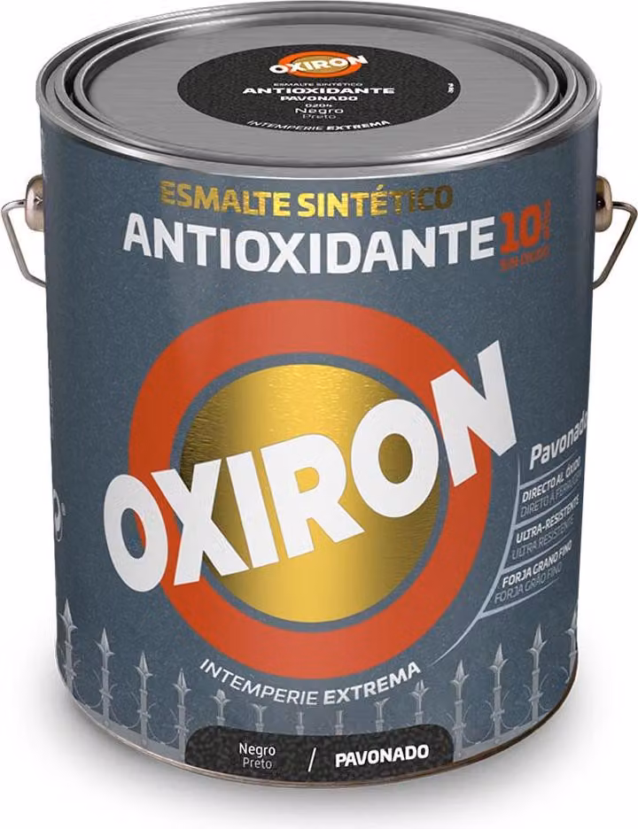 Email Oxiron Noir: vernice metallica protettiva e decorativa - Oxiron
