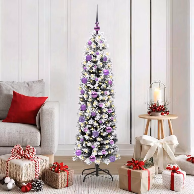 Maison Exclusive - Albero di Natale artificiale con 150 LED e supporto, verde, 150 cm