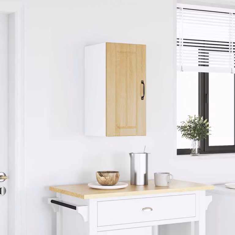 vidaXL Pensile da Cucina Lucca Rovere Sonoma in Legno Multistrato