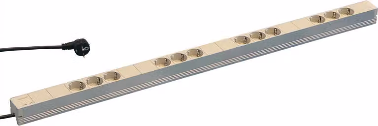 Schroff 60110-203 Unità di distribuzione dell'alimentazione (PDU) 12 prese CA 1U Grigio (60110203)