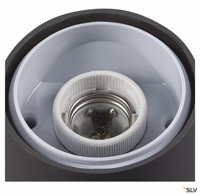SLV Grafit Pole Dissuasore luminoso rotondo antracite