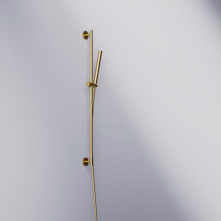 Steinberg Série 100 Garniture de douche, barre de douche 900mm, douchette à main, 1001601BG, 1001601BG