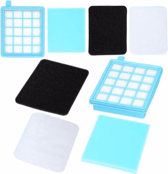 Set di filtri HEPA per compressori compatti Power-Pro - Ricambi per 4 modelli - Set da 4 pezzi