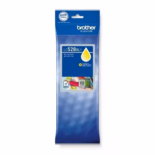 Cartuccia d'inchiostro originale Brother LC528XLY giallo ad alto rendimento per stampanti inkjet – 2
