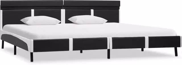 Giroletto con LED-Struttura Letto Grigio in Similpelle 180x200 cm 827093